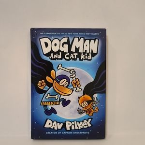 Dog man and Cat kid adventure hardback book new from bookstore